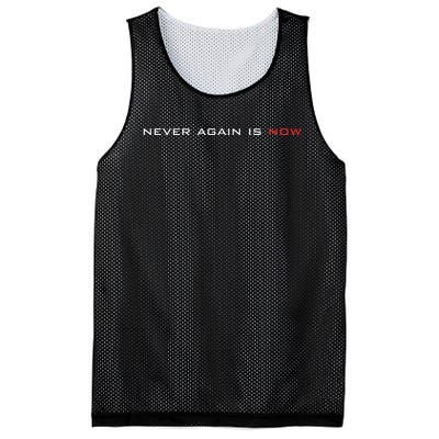 Never Again Is Now Support For Jews And Israel Mesh Reversible Basketball Jersey Tank