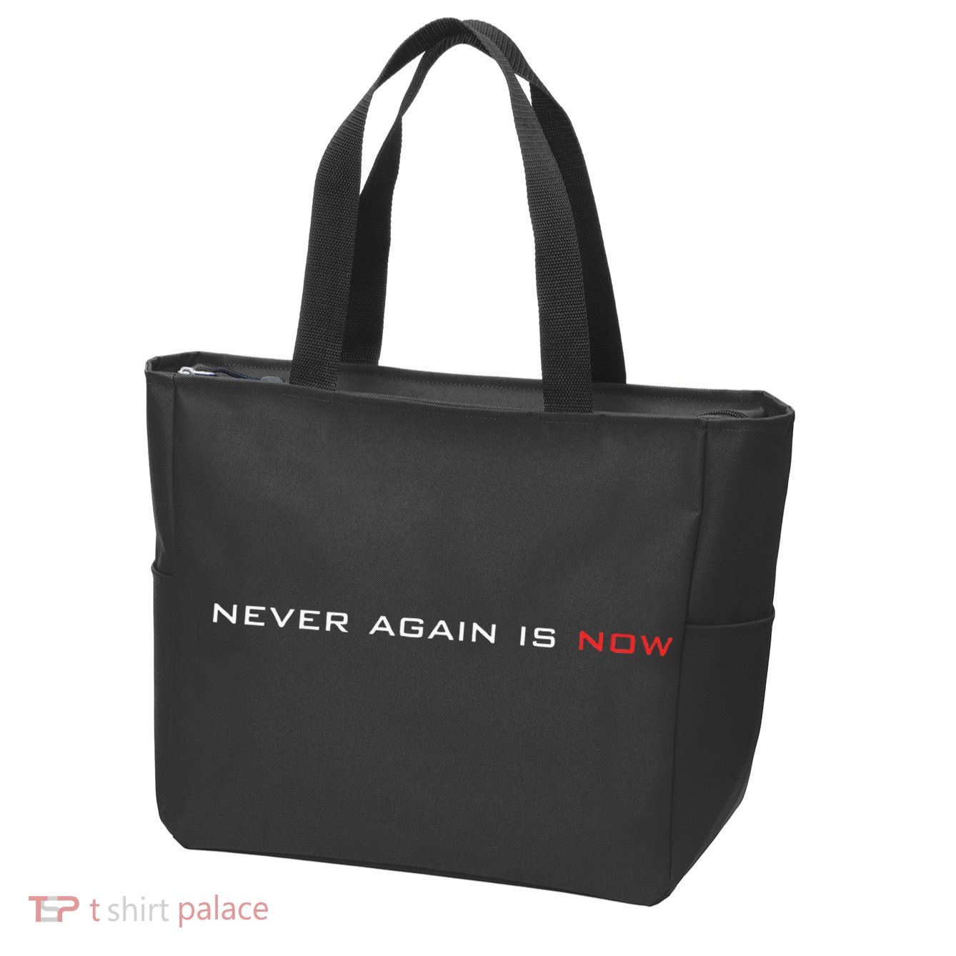 Never Again Is Now Support For Jews And Israel Zip Tote Bag