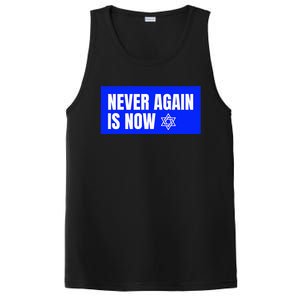 Never Again Is Now Jewish Israel Pride Am Yisrael Chai PosiCharge Competitor Tank