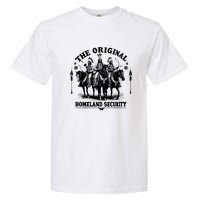 Native American Indian Heritage Original Homeland Security Garment-Dyed Heavyweight T-Shirt