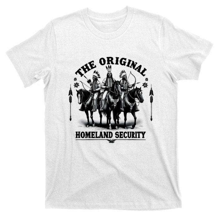 Native American Indian Heritage Original Homeland Security T-Shirt