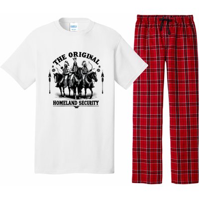 Native American Indian Heritage Original Homeland Security Pajama Set