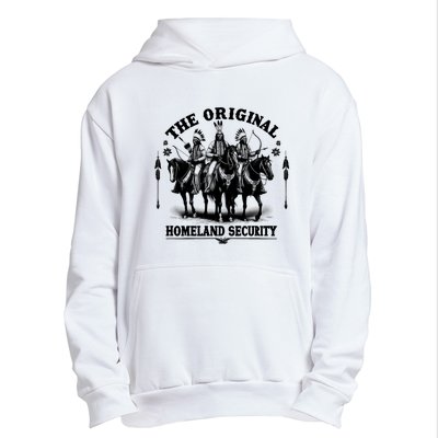 Native American Indian Heritage Original Homeland Security Urban Pullover Hoodie