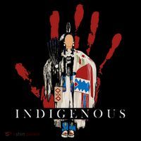 Native American Indigenous Red Hand Indian Blood Themed Tall T-Shirt