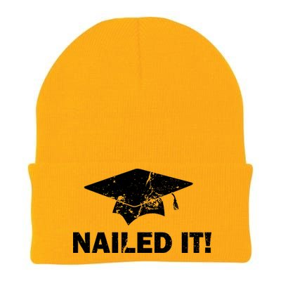 Nailed It Funny Graduation Knit Cap Winter Beanie