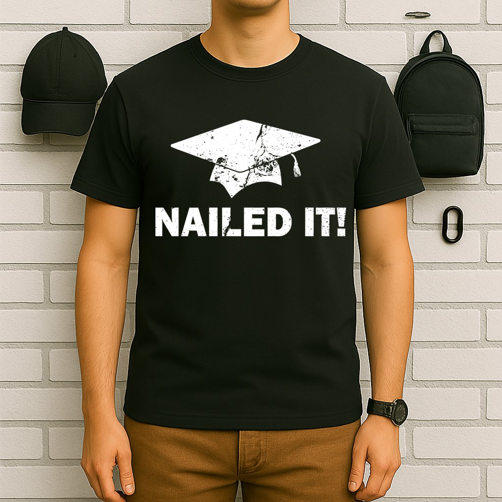 Nailed It Funny Graduation T-Shirt