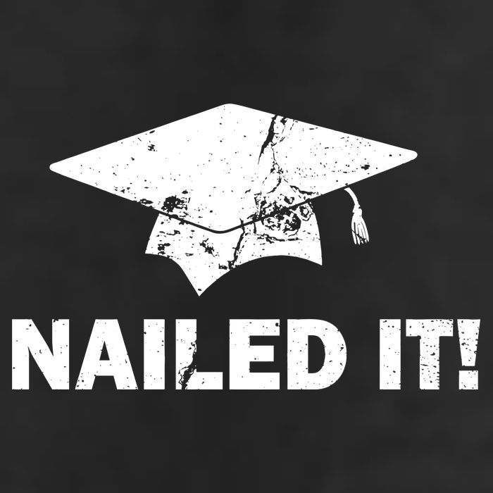 Nailed It Funny Graduation Adult Drive Performance Visor