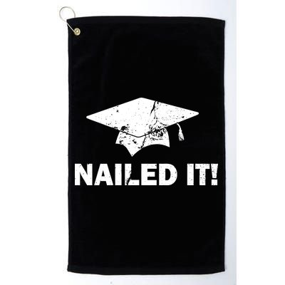 Nailed It Funny Graduation Golf Towel