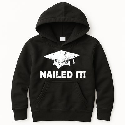 Nailed It Funny Graduation Kids Hoodie