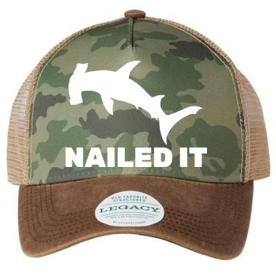 Nailed It Hammerhead Shark Legacy Tie Dye Trucker Hat