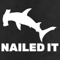 Nailed It Hammerhead Shark Cool Comfort Performance Bucket Hat