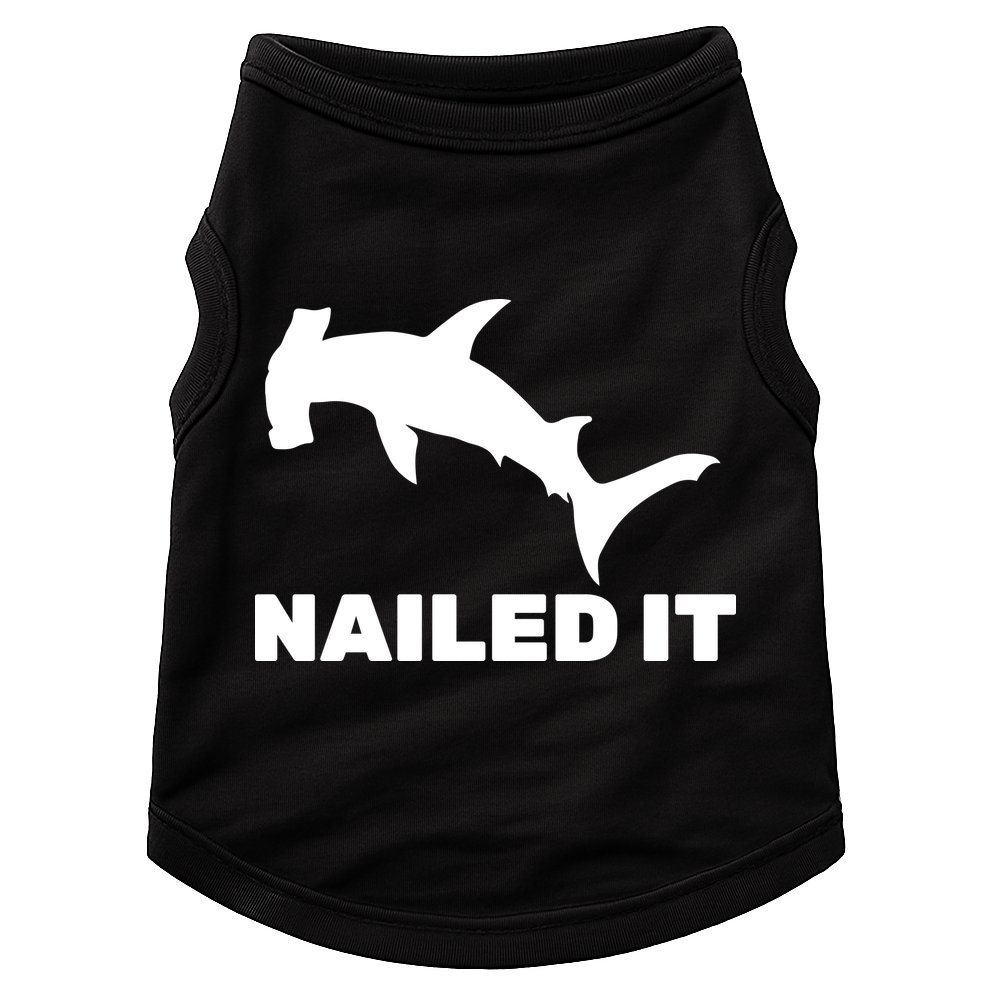 Nailed It Hammerhead Shark Doggie Tank