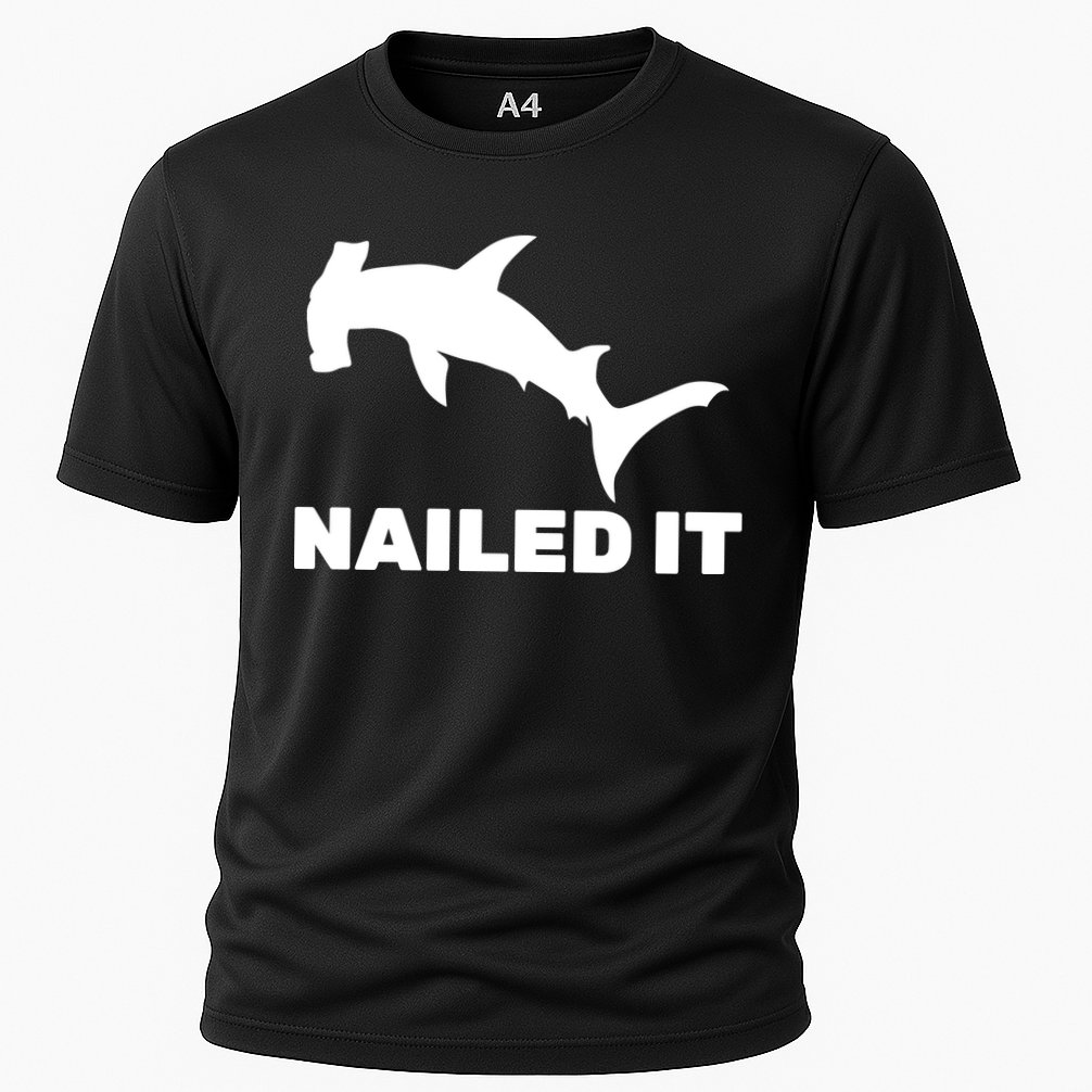 Nailed It Hammerhead Shark Performance Shirt