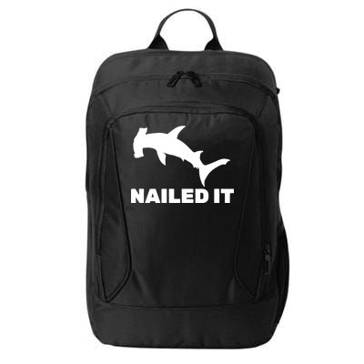 Nailed It Hammerhead Shark City Backpack