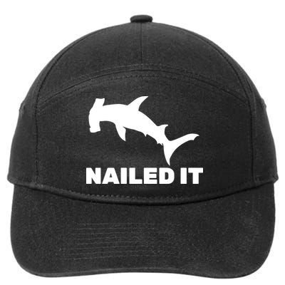 Nailed It Hammerhead Shark 7-Panel Snapback Hat