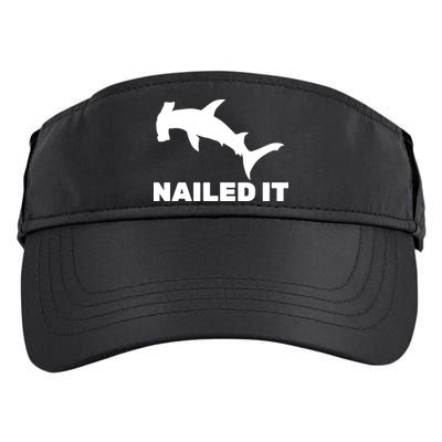 Nailed It Hammerhead Shark Adult Drive Performance Visor