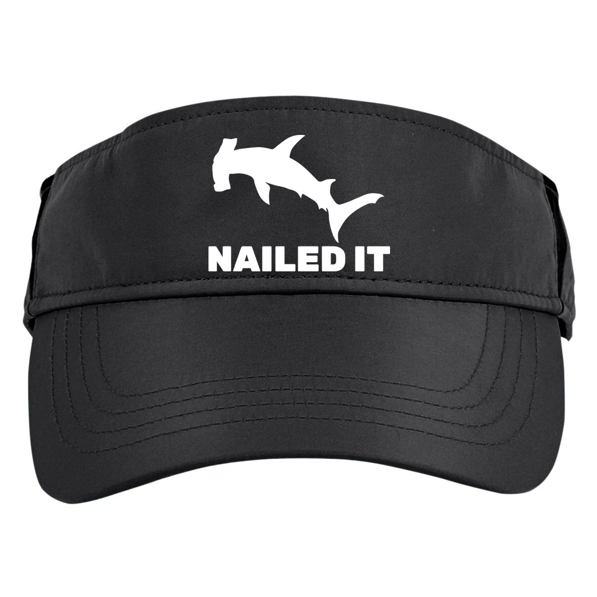 Nailed It Hammerhead Shark Adult Drive Performance Visor