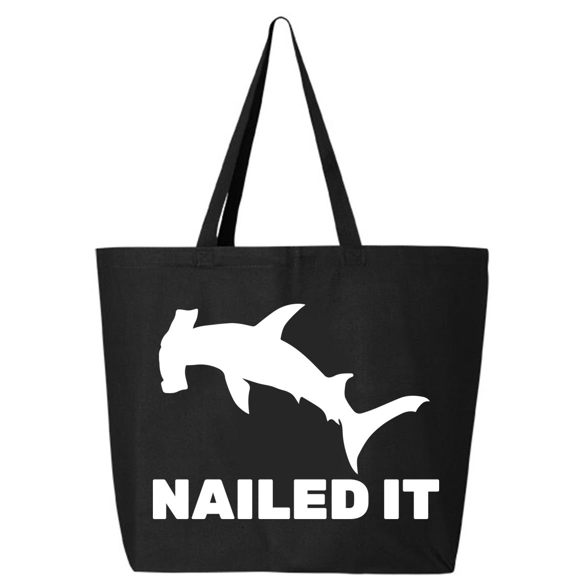 Nailed It Hammerhead Shark 25L Jumbo Tote