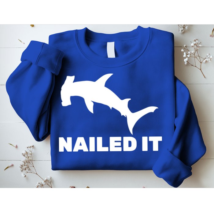 Nailed It Hammerhead Shark Sweatshirt