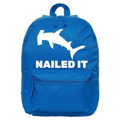 Nailed It Hammerhead Shark 16 in Basic Backpack