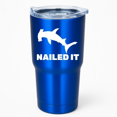 Nailed It Hammerhead Shark Tumbler