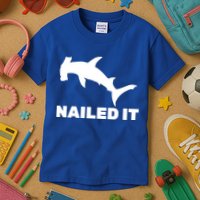 Nailed It Hammerhead Shark Kids T-Shirt