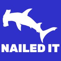 Nailed It Hammerhead Shark Kids T-Shirt