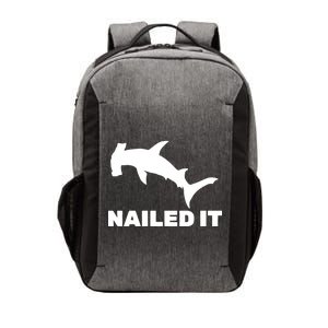 Nailed It Hammerhead Shark Vector Backpack