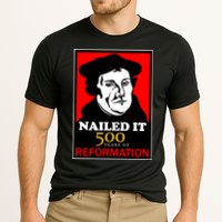 Nailed It Martin Luther 500 Years of Reformation Cooling Performance Crew T-Shirt