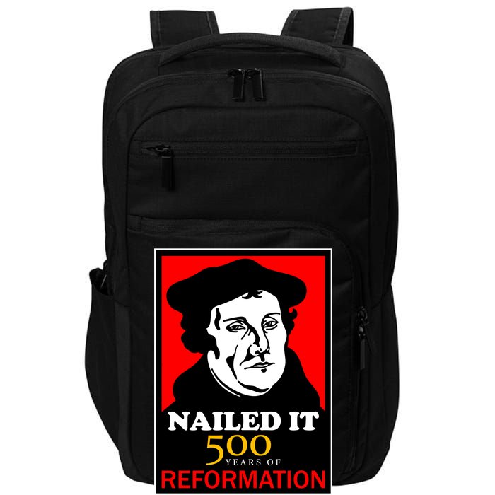 Nailed It Martin Luther 500 Years of Reformation Impact Tech Backpack