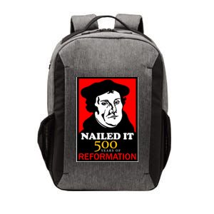 Nailed It Martin Luther 500 Years of Reformation Vector Backpack