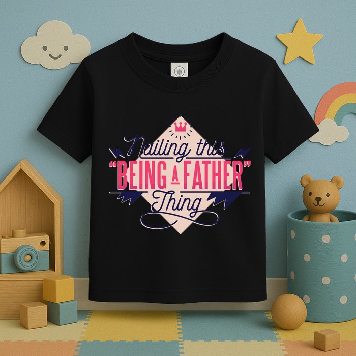 Nailing This Being A Father Thing Toddler T-Shirt