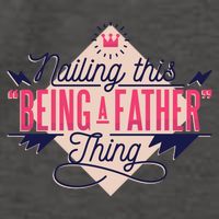 Nailing This Being A Father Thing Vector Backpack