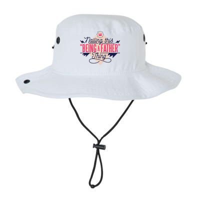 Nailing This Being A Father Thing Legacy Cool Fit Booney Bucket Hat