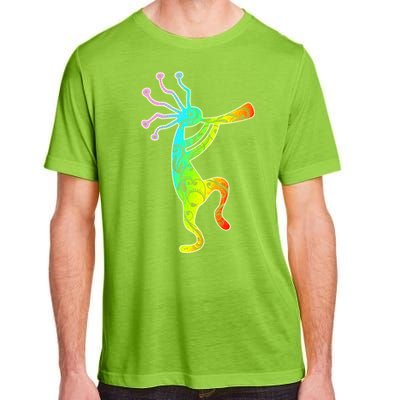 Native American Kokopelli Flute Gift Adult ChromaSoft Performance T-Shirt