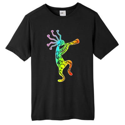 Native American Kokopelli Flute Gift Tall Fusion ChromaSoft Performance T-Shirt