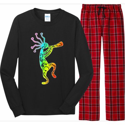 Native American Kokopelli Flute Gift Long Sleeve Pajama Set