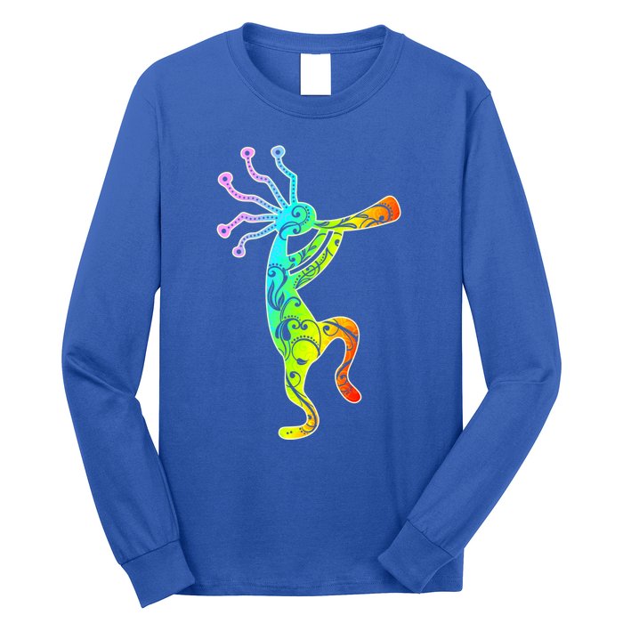 Native American Kokopelli Flute Gift Long Sleeve Shirt