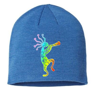 Native American Kokopelli Flute Gift Sustainable Beanie