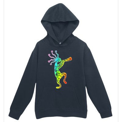 Native American Kokopelli Flute Gift Urban Pullover Hoodie