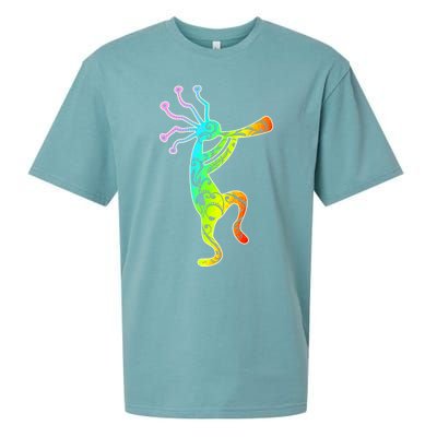 Native American Kokopelli Flute Gift Sueded Cloud Jersey T-Shirt