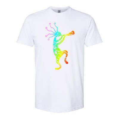 Native American Kokopelli Flute Gift Softstyle CVC T-Shirt