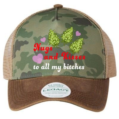 Nugs And Kisses To All My Bitches Legacy Tie Dye Trucker Hat