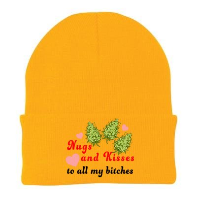 Nugs And Kisses To All My Bitches Knit Cap Winter Beanie