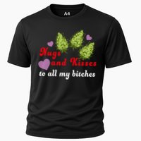 Nugs And Kisses To All My Bitches Cooling Performance Crew T-Shirt