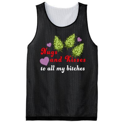 Nugs And Kisses To All My Bitches Mesh Reversible Basketball Jersey Tank