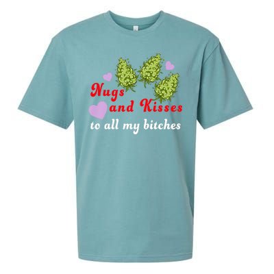 Nugs And Kisses To All My Bitches Sueded Cloud Jersey T-Shirt