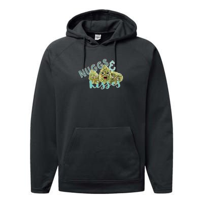 Nuggs And Kisses Performance Fleece Hoodie