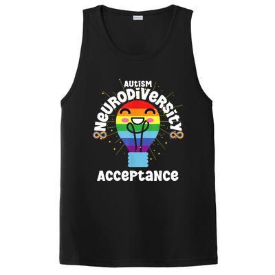 Neurodiversity Acceptance Kawaii Encourage Diversity PosiCharge Competitor Tank