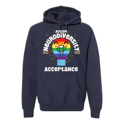 Neurodiversity Acceptance Kawaii Encourage Diversity Premium Hoodie